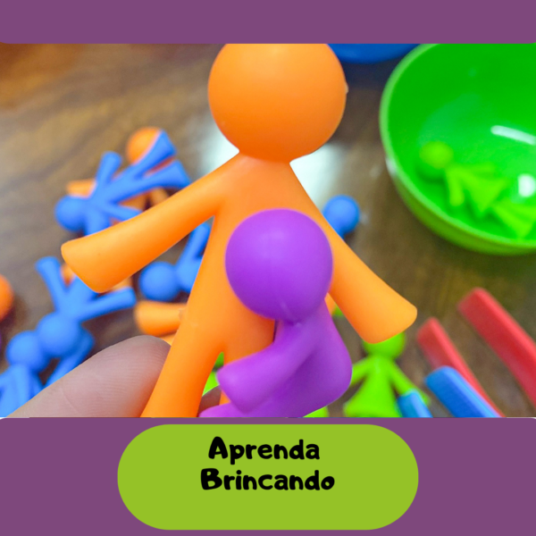 Kit Montessori Classificação de Cores -Família - Imagem 6