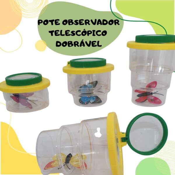 Kit Pequeno Explorador: Pote Observação + Tesoura Bola + Pinça - Imagem 2