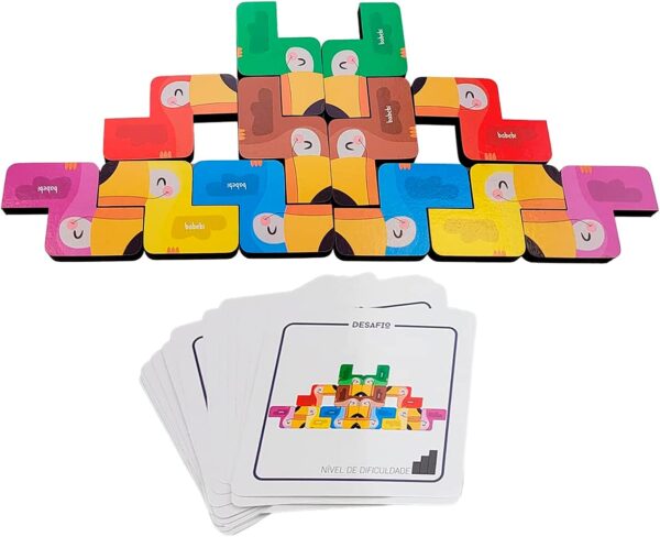 Empilhe os Tucanos Jogo de Raciocínio Infantil - Imagem 3