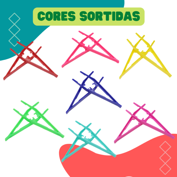 Pinça de Plástico Infantil Coordenação motora fina e artesanato – 50 unidades - Image 3