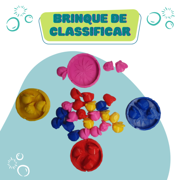 Jogo Pega Mosca Montessori Desenvolve Sequência, Seriação, Classificação e Coordenação Motora - Imagem 7