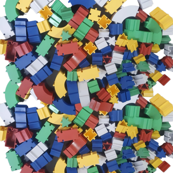 Brinquedo de Encaixe, Monta-monta 100 peças - Imagem 5