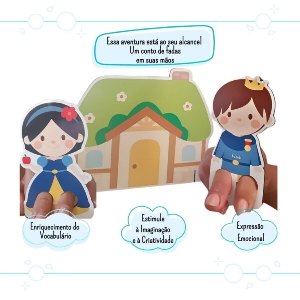 Dedoches da Branca de Neve: Crie, Imagine e Reconte! - Imagem 2