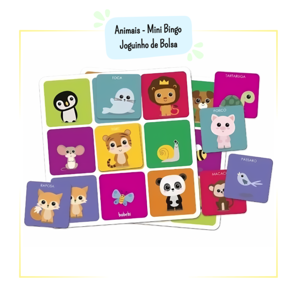 Bingo de Animais: Coleção Joguinho de Bolsa - Imagem 2