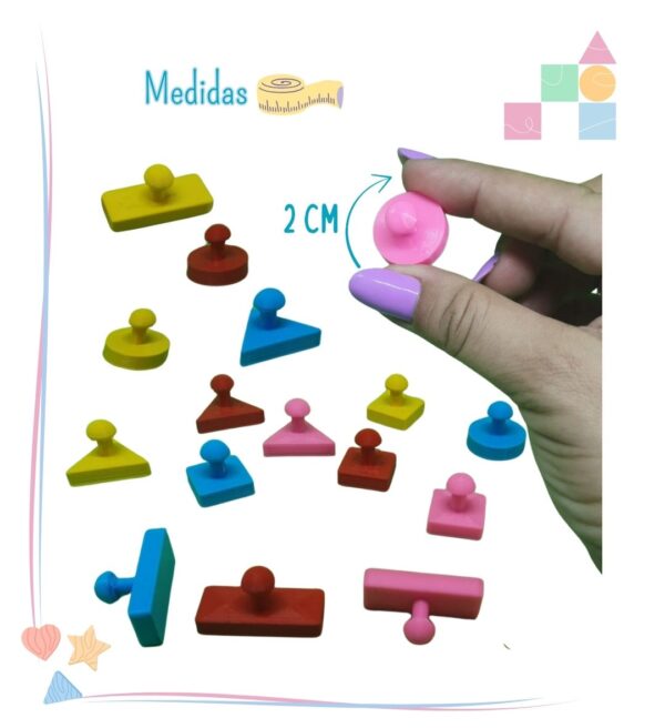 🧸✨ Ursinho de Encaixe – Formas e Cores para o Desenvolvimento Infantil - Imagem 4