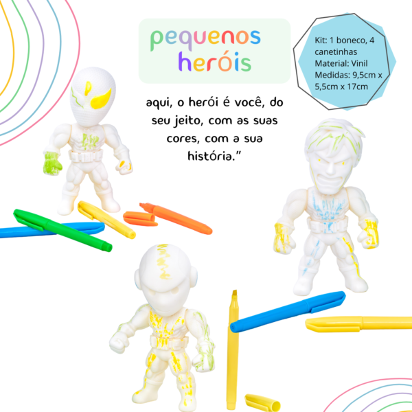 🦸️ Pequenos Protetores – Heróis do Meu Jeito