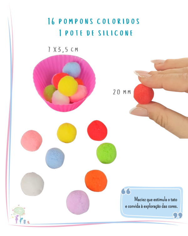 🌞Solzinho Sensorial – Kit Aprendizagem Numérica e Coordenação motora fina - Imagem 6